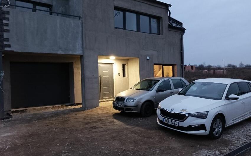 Construcción nueva de una casa adosada en Prostějov