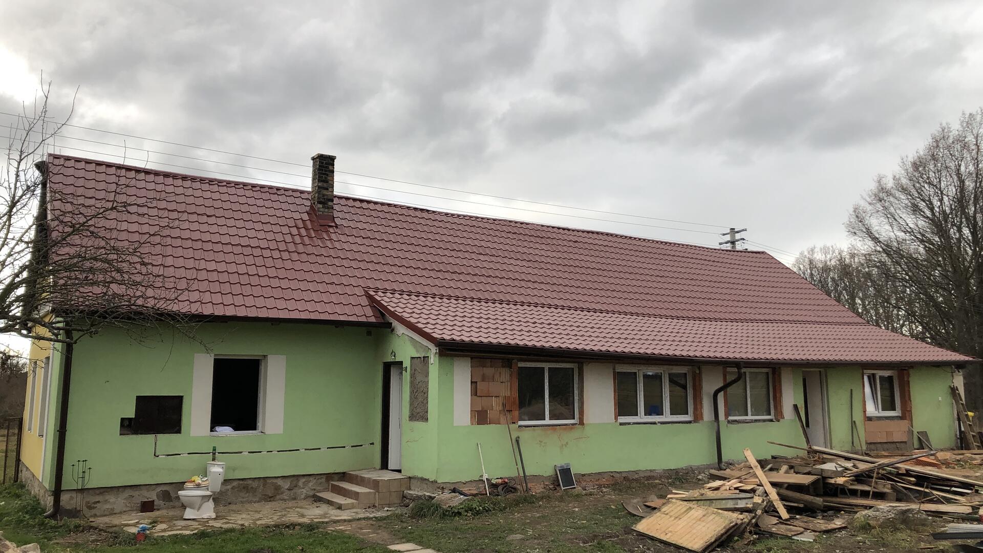 Reconstrucción de una casa familiar en Nové Hrady