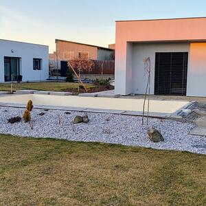 Nueva construcción de bungalow en el distrito de Litoměřice.